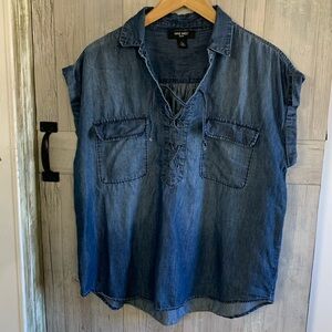 Nine West ombré boho top